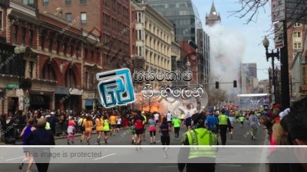 Explosion at the Boston Marathon Explosion at the 117th Boston Marathon, Boston, America - 15 Apr 2013 (Rex Features via AP Images)