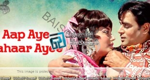 Aap Aye Bahaar Ayee (1971) Sinhala Subtitles | හින්දි සිනමාවේ පැරණි ස්වර්ණමය සිනමාපටයක් නැරඹීමට ආරාධනා! [සිංහල උපසිරසි]